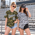 Custom Camo Football Jersey - Personalized Team Name & Number