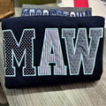 Personalized Word Sweatshirt - Varsity Applique Crewneck