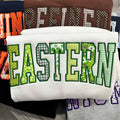 Custom School Name Sweatshirt - Varsity Applique Crewneck