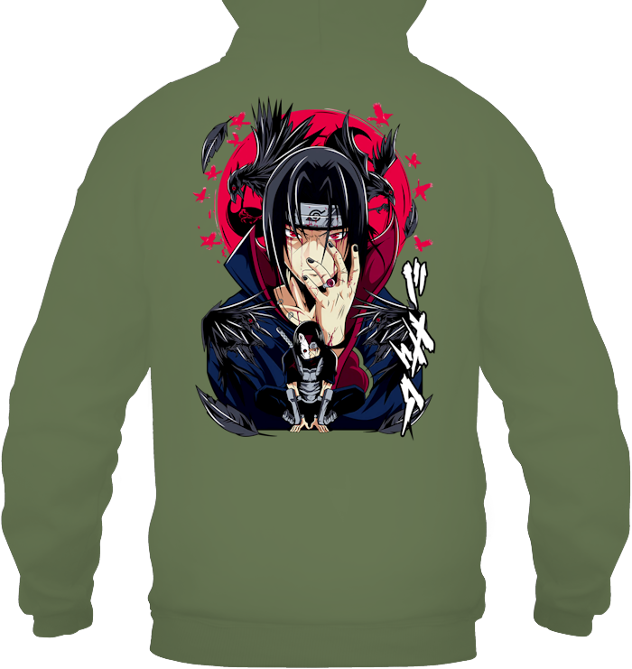 Itachi Uchiha Shirt - ECOTR4149 (Black Shirt)