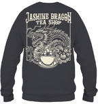 Jasmine Dragon Tea House Sweatshirt - ECOTR3933 (Black Shirt)