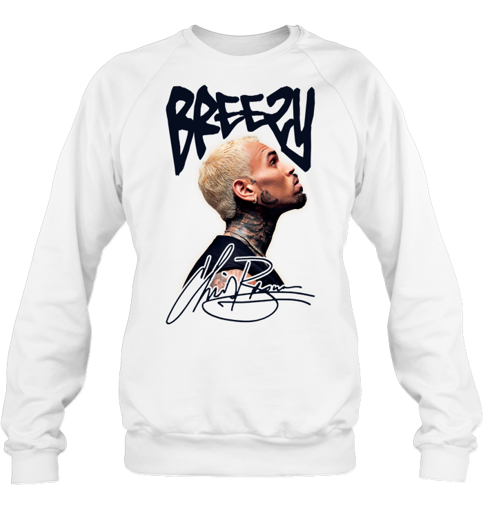 Chris Brown Breezy Bowl Tour Shirt - ECOTR4080 (White Shirt