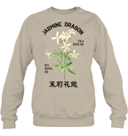 Jasmine Dragon Tea House Sweatshirt - EVYRD420 (White Shirt)