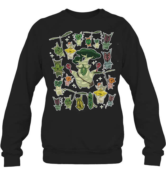 Zelda Korok Sweatshirt - EVYBT72 (Black Shirt)
