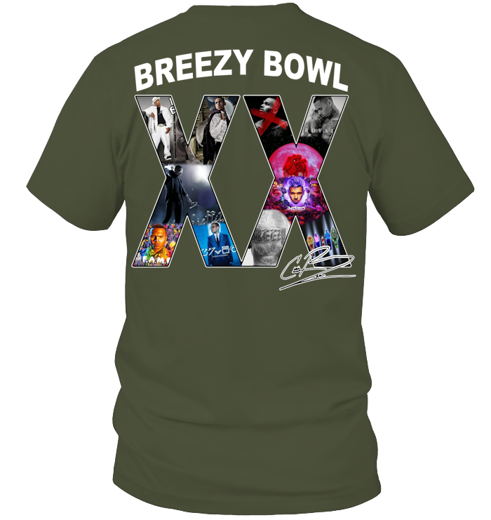 Chris Brown Tour Shirt - ECOLD363 (Black Shirt)