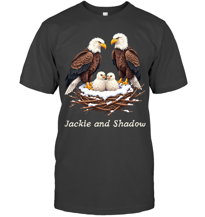 Jackie and Shadow's Three Eaglets - ECOBT1341 (Black Shirt)