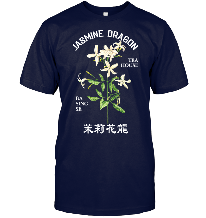 Jasmine Dragon Tea House Sweatshirt - EVYRD420 (Black Shirt)