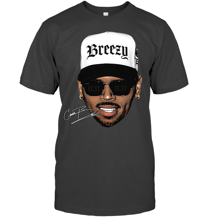 Chris B Music Shirt - ECOTT161 (Black Shirt)