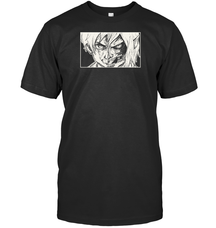 Attack on Titan Anime Shirt - ECOBT1416 (Black shirt)