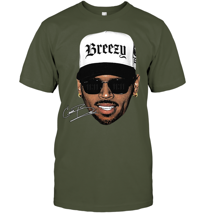 Chris B Music Shirt - ECOTT161 (Black Shirt)