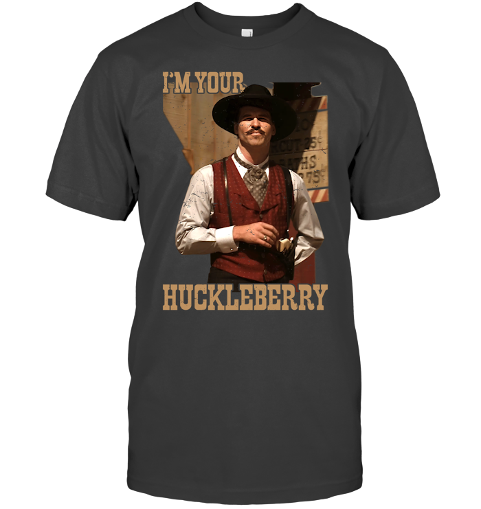Tombstone Doc Holliday Cowboys Shirt - ECOTR4090 (Black)
