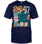 Retro 8647 Anti Trump Shirt - ECOTR4048 (Black Shirt)