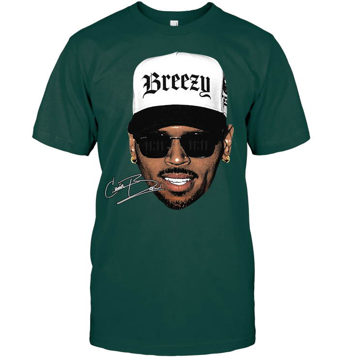 Chris B Music Shirt - ECOTT161 (Black Shirt)