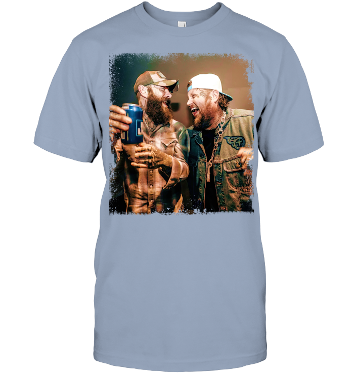 Post Malone Jelly Roll Concert Tour Shirt - ECOLD196 (White Shirt) copy