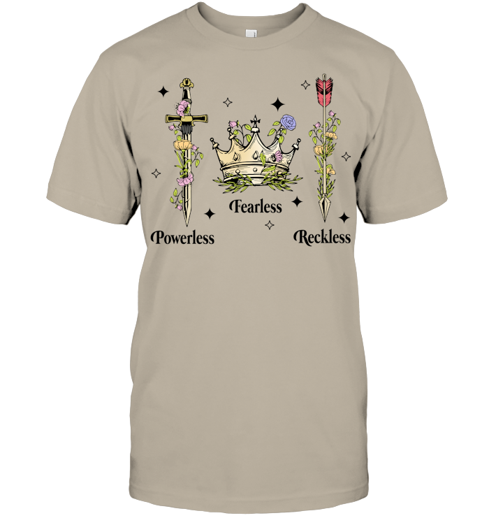 Powerless Bookish Shirt - ECOLD120 (White)