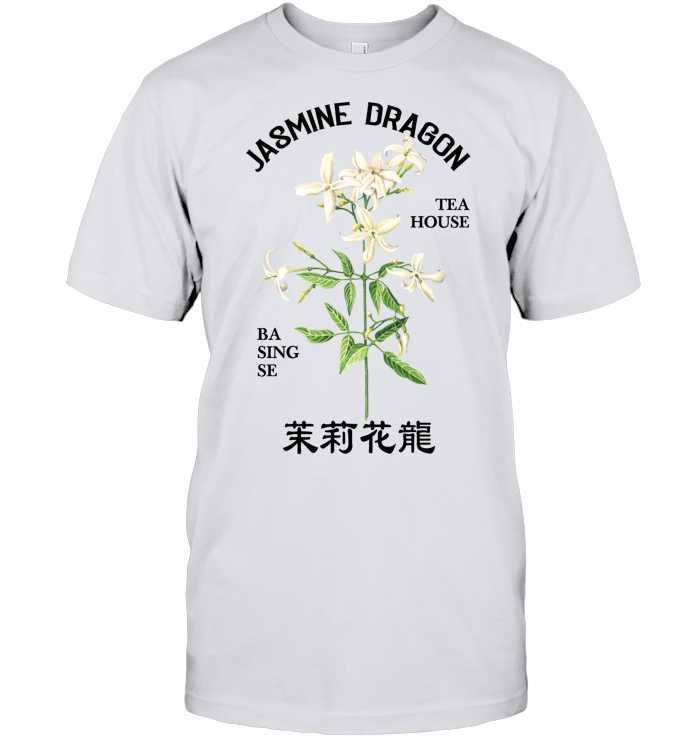 Jasmine Dragon Tea House Sweatshirt - EVYRD420 (White Shirt)