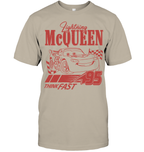 Lightning McQueen Two-Sided Shirt - ECOTR4011 (White Shirt)