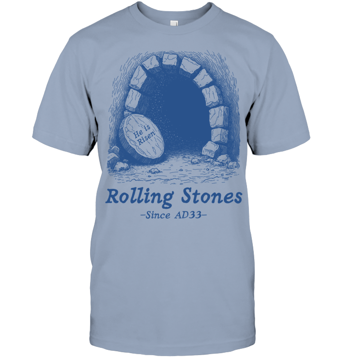 Rolling Stones Since AD33 Shirt - ECOBT1310 (White Shirt)