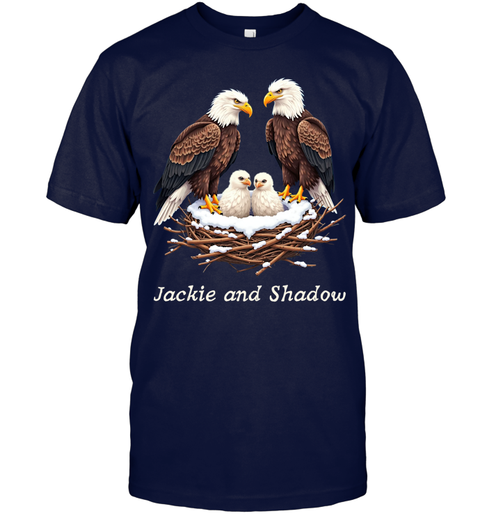 Jackie and Shadow's Three Eaglets - ECOBT1341 (Black Shirt)