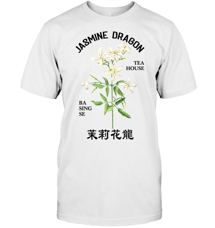 Jasmine Dragon Tea House Sweatshirt - EVYRD420 (White Shirt)