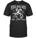 Steel Ball Run Gyro Zeppeli Vintage 1890s - ECOLD180 (Black Shirt)