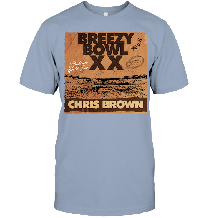 Brown Tour Breezy Bowl XX T-Shirt - ECOBT1399