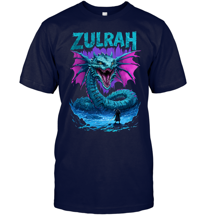 Runescape Zulrah T-Shirt - EVYBT1142 (White shirt)