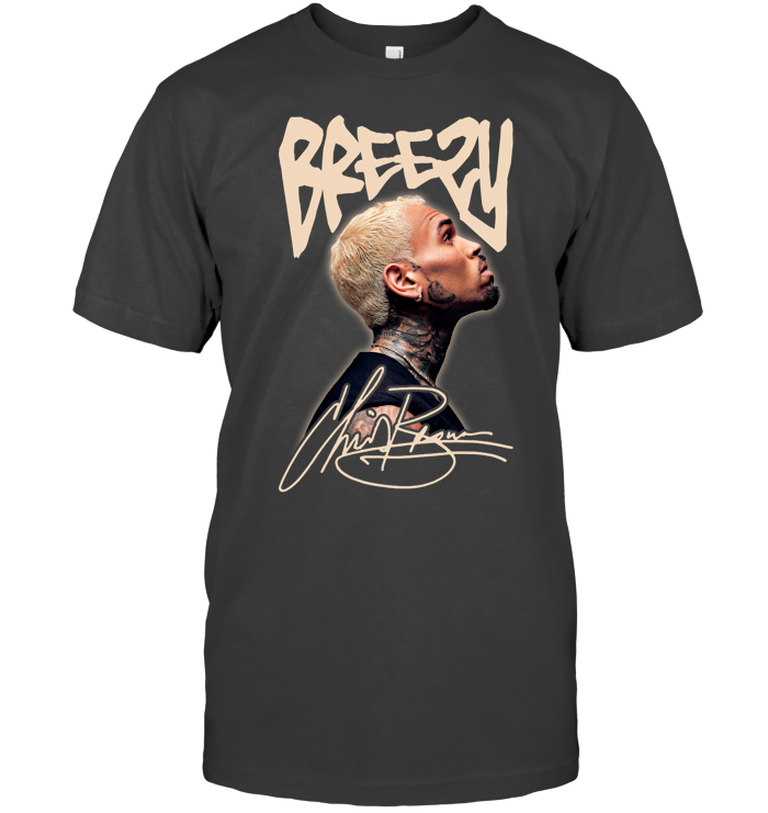 Chris Brown Breezy Bowl Tour Shirt - ECOTR4080 (Black Shirt)