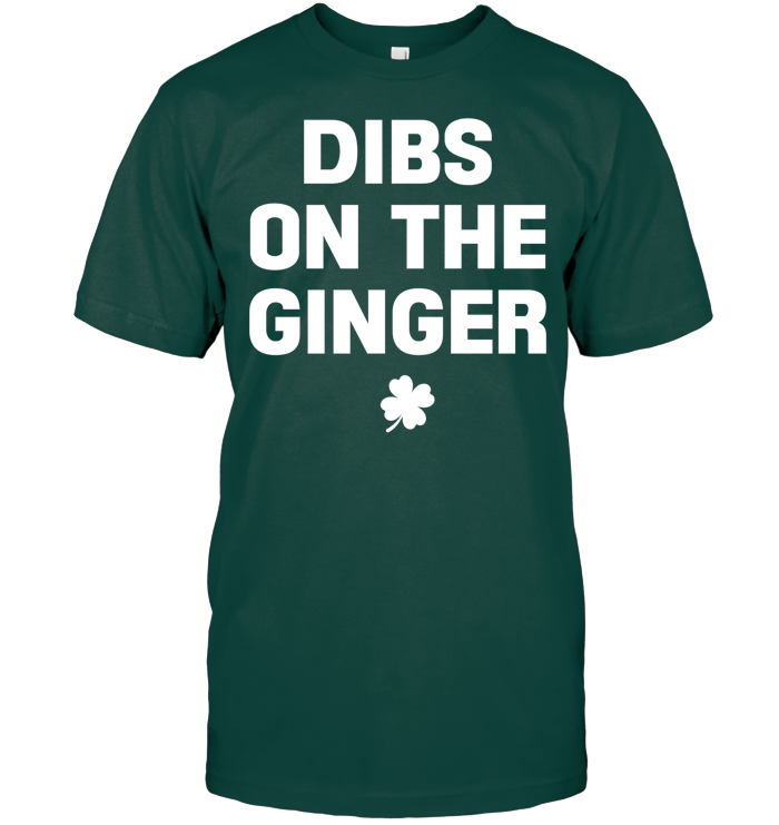 Dibs On The Ginger Shirt - EVYTR3784 (Black)