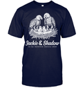 Jackie and Shadow Eagles Shirt - ECOBT1342 (black shirt)