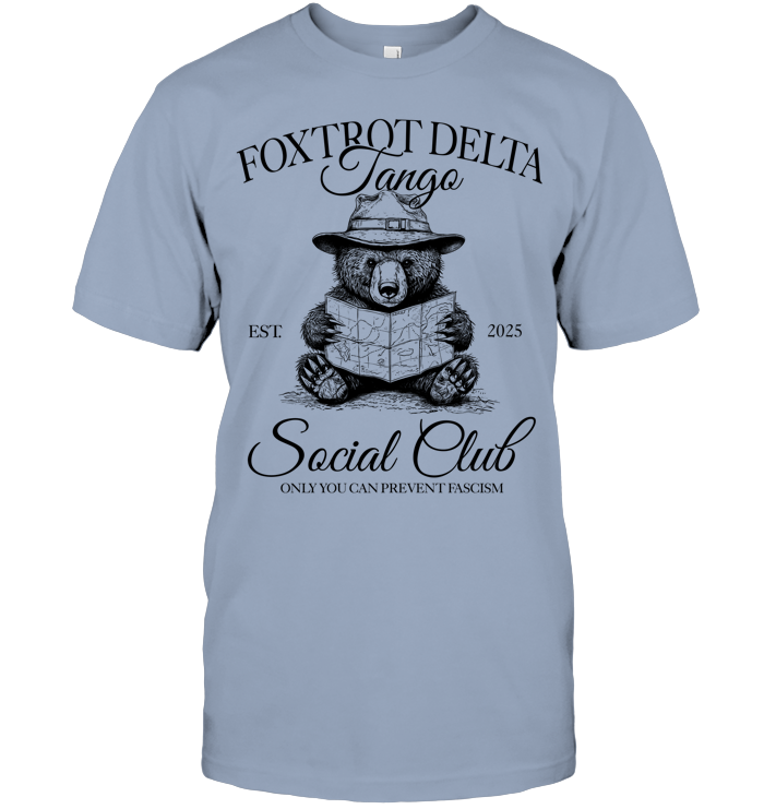 Foxtrot Delta Tango Shirt - ECOBT1348 (White Shirt)