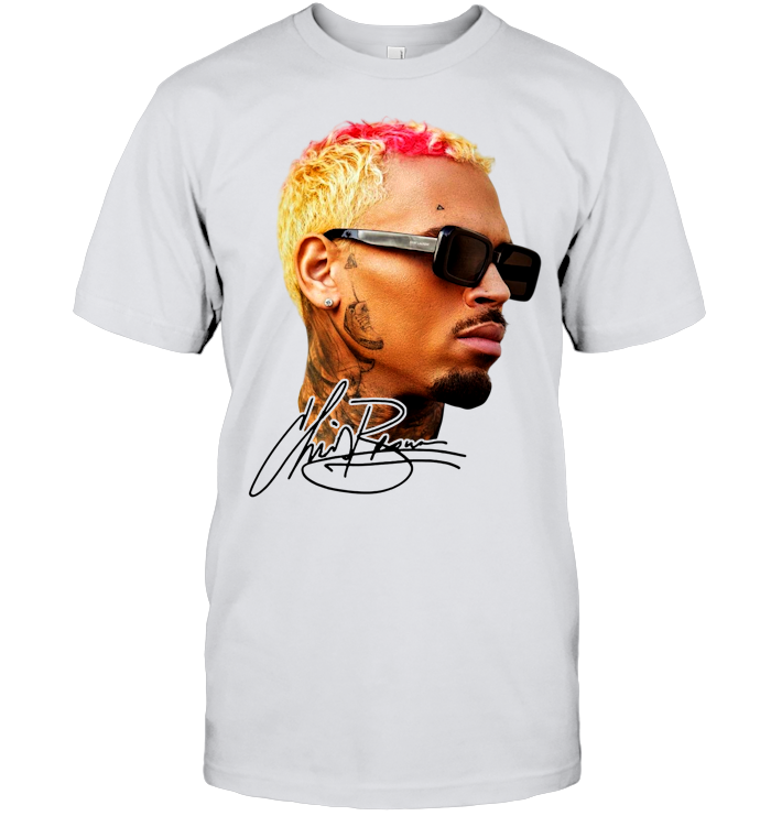 Chris Brown Breezy Bowl Tour Shirt - ECOTR4078 (White Shirt)