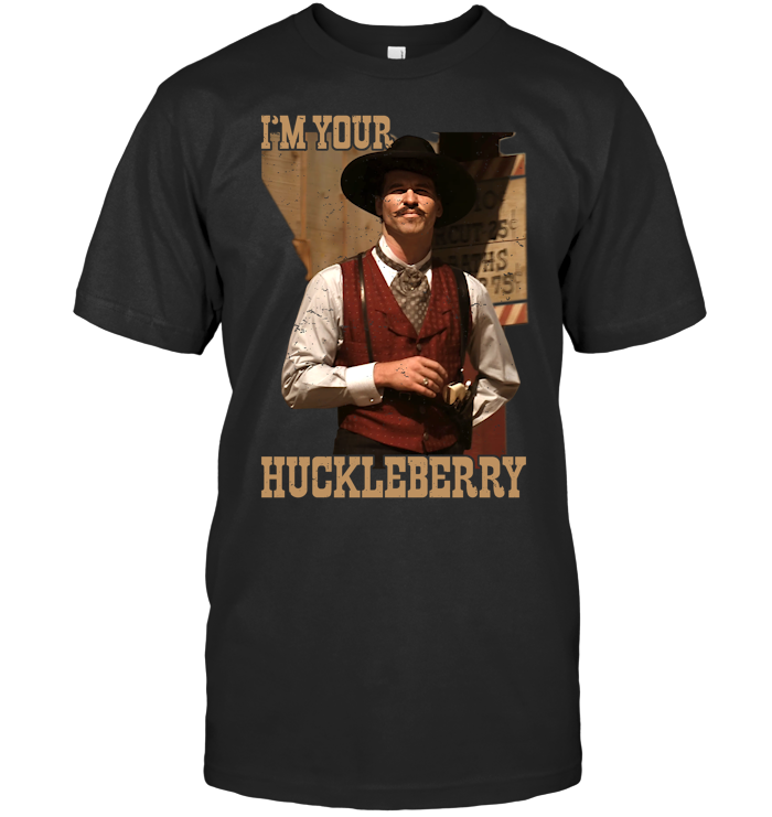 Tombstone Doc Holliday Cowboys Shirt - ECOTR4090 (Black)