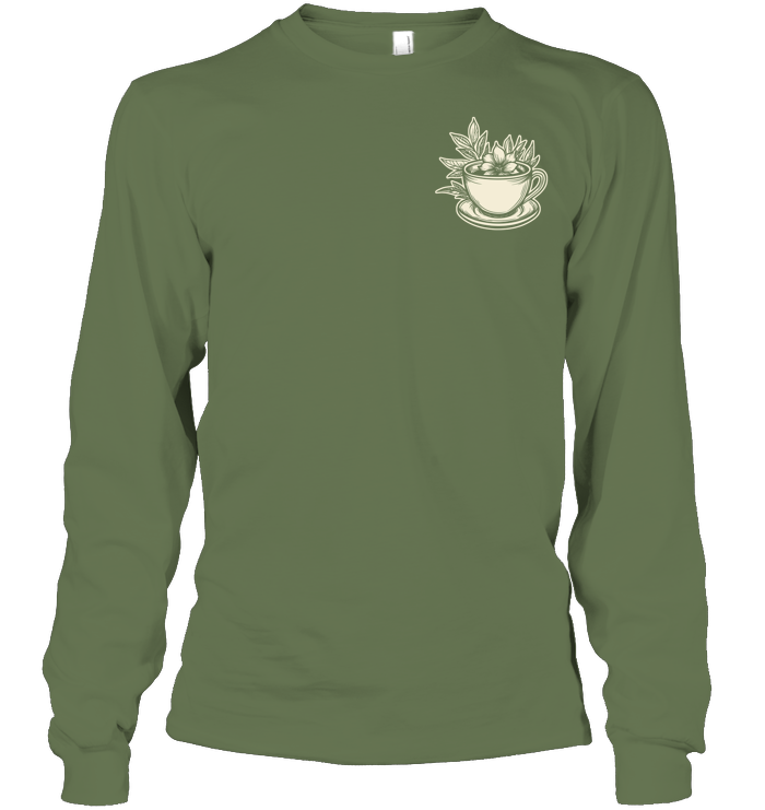 Jasmine Dragon Tea House Sweatshirt - ECOTR3933 (Black Shirt)