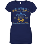 Gulf of Mexico V-neck Tee - EVYTR3849 (Black Shirt)