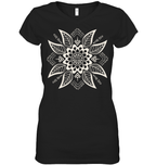 Subtle Anti Fascist FDT Mandala Political Shirt - ECOTR3857 (Black Shirt)