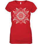 Subtle Anti Fascist FDT Mandala Political Shirt - ECOTR3857 (Black Shirt)