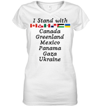Anti Trump MAGA V-neck Tee - EVYBT1255 (White)