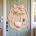 Personalized Goose Name Sign detail