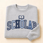 Scholar Campus Alumni sweatshirt word options