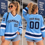 Personalized Hockey Team Jersey - Custom Player Name & Number Shirt