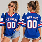 Custom Football Jersey - Personalized Name & Number Team Shirt