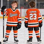 Custom Long Sleeve Hockey Jersey - Personalized Name & Number Team Shirt