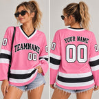 Personalized Hockey Team Jersey - Custom Player Name & Number Shirt