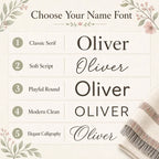 Personalized Family Christmas Tree Sign - Custom Names Wooden Tabletop Decor