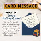 Personalized First & Last Day Sign for back to school