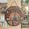 Personalized Classroom Affirmation Sign with custom name