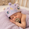 Personalized Astronaut Birthday Crown - Space Theme Baby Party Hat