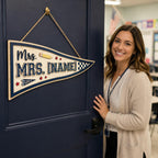 Personalized Pencil Teacher Sign - Classroom Door Decor