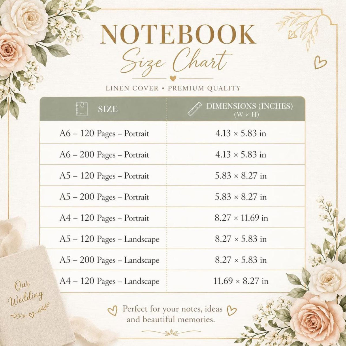 Personalized Floral Duck Photo Album - Embroidered Baby Memory Book